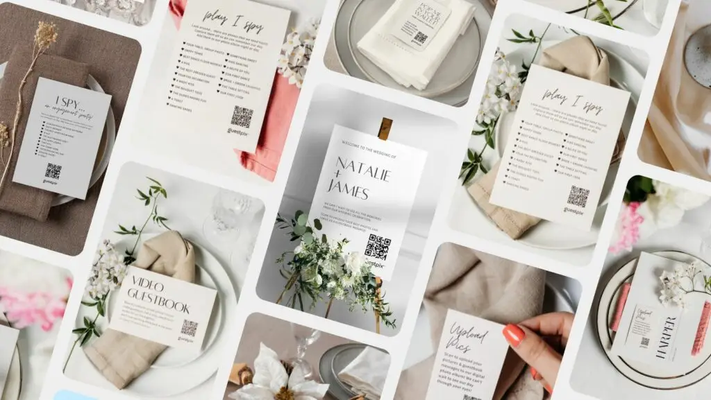 GUESTPIX Canva Templates Included in Purchase